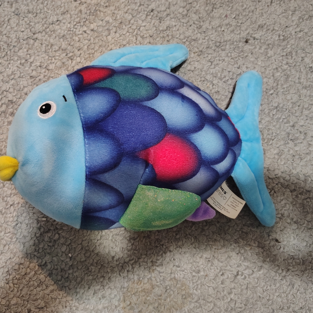 Colorful Plush Fish Toy